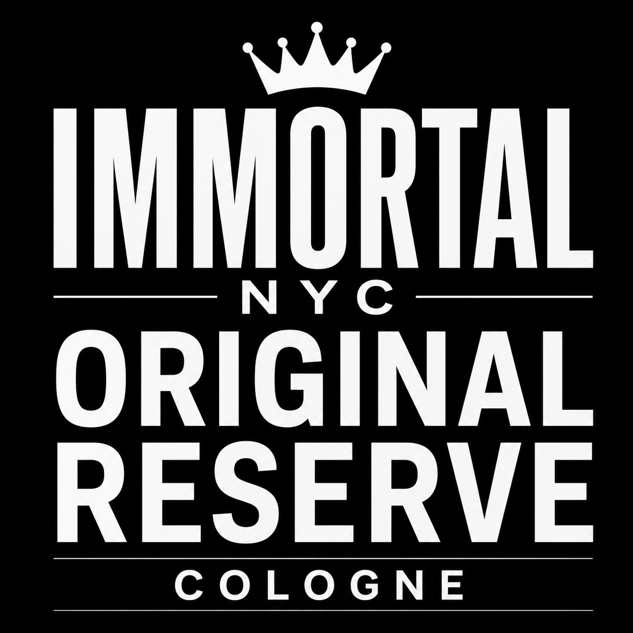 Immortal Original Reserve Cologne 150ml bottle