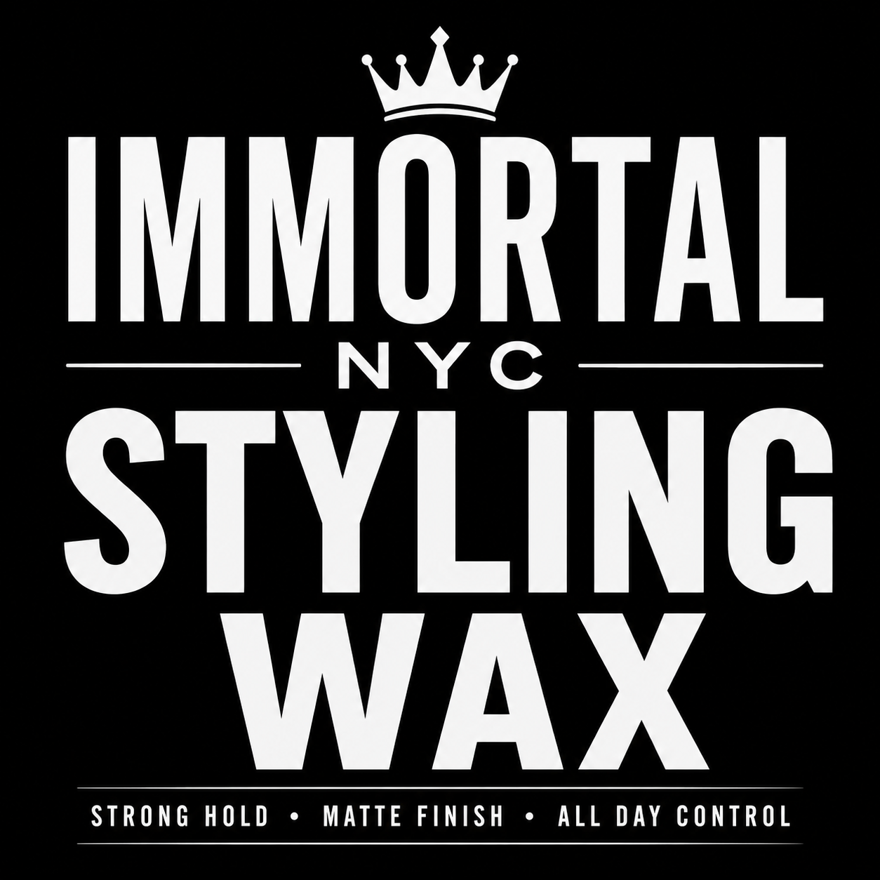 Immortal NYC Styling Wax 150ml jar